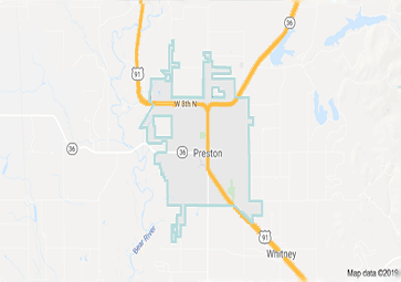 Soda Springs City Map